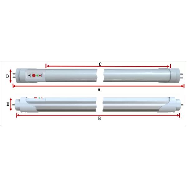 Flat Panel Batten G5 T5 Fluorescent Light Tubes Rechargeable Plug And Play