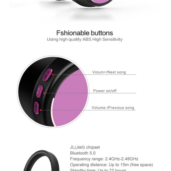 7h Super Bass Wired Bluetooth Headsets