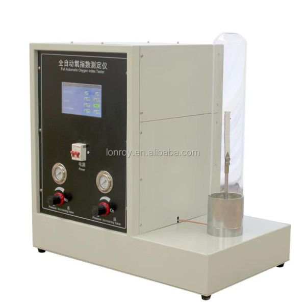 ISO 4589 ASTM D2863 Oxygen Index Tester Flammability Tester Testing Equipment