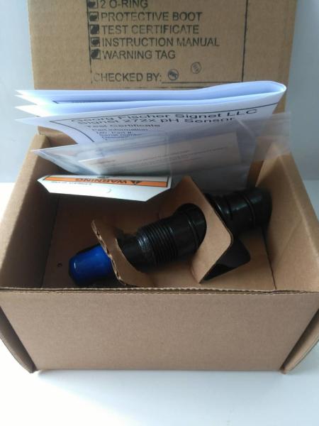 3-2724-00 Gf Signet Ph Electrode, superfície plana, Pt-1000 Atc, 3/4 Npt fios