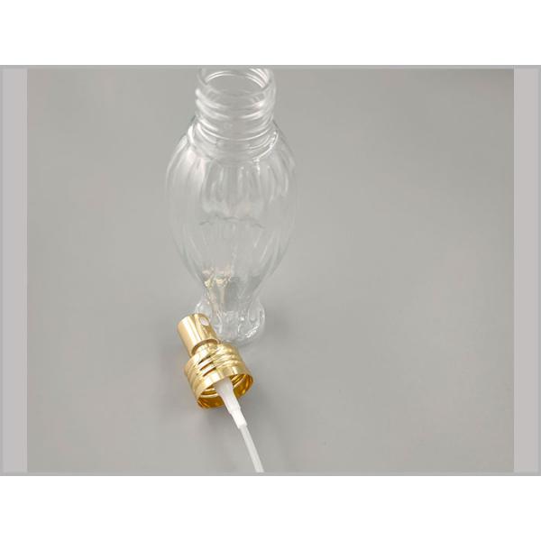 Aluminum Cosmetic Treatment 18mm Cream Dispenser Pump With Clip