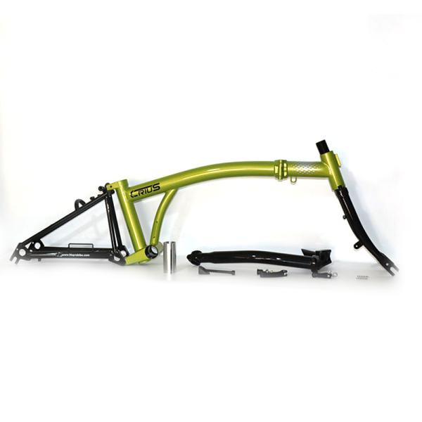 16-дюймовый складный велосипед Crius 349 V тормоз 8 скоростей 9 скоростей Хром-молибден Стальной рамы