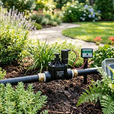Nylon Reinforced Solenoid Valve 1.5 High Flow Hydraulic Diaphragm Valve for Automatic Landscaping & Smart Irrigation