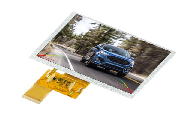 5 inch TFT LCD Module 250nits Brightness 800*480 tft lcd