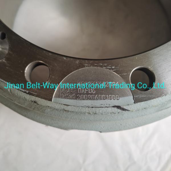 Partes do sistema elétrico Bateria para Sinotruk HOWO Truck Brake Drum Wg9231342006 Durável