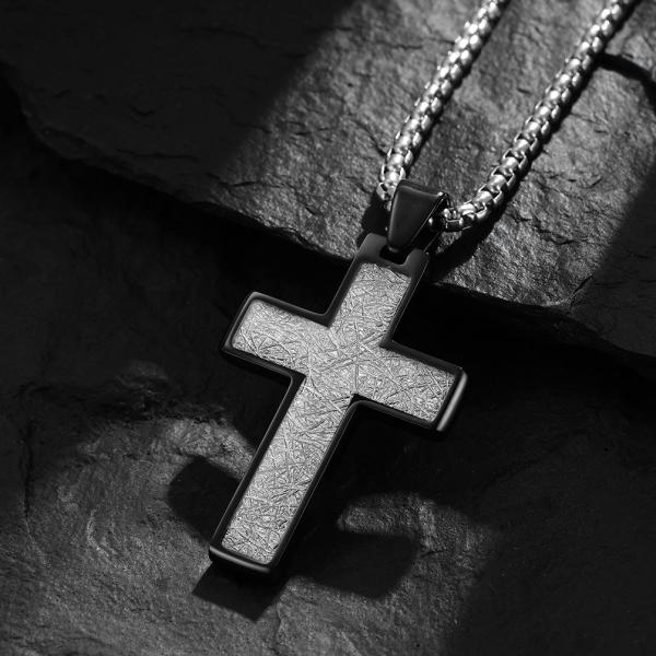 Special design Metal Prayer Choker for Men Stainless Steel Link Chain Necklaces Fine Jewelry Anniversary Occasion