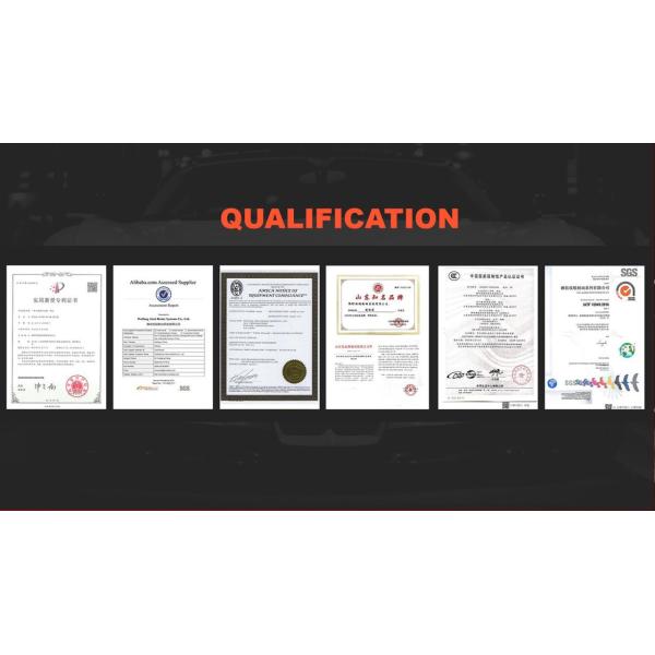 ISO/TS16949 тормозного барабана трейлера 8000 фунтов