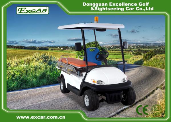 CE Approved Electric Ambulance Car 2 Seats 3.7KW Motor Ambulance Golf Cart