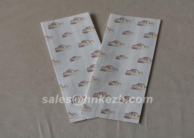 Customzied Logo Flat Bottom Fast Food Paper Carry Bag Accessories Disposable