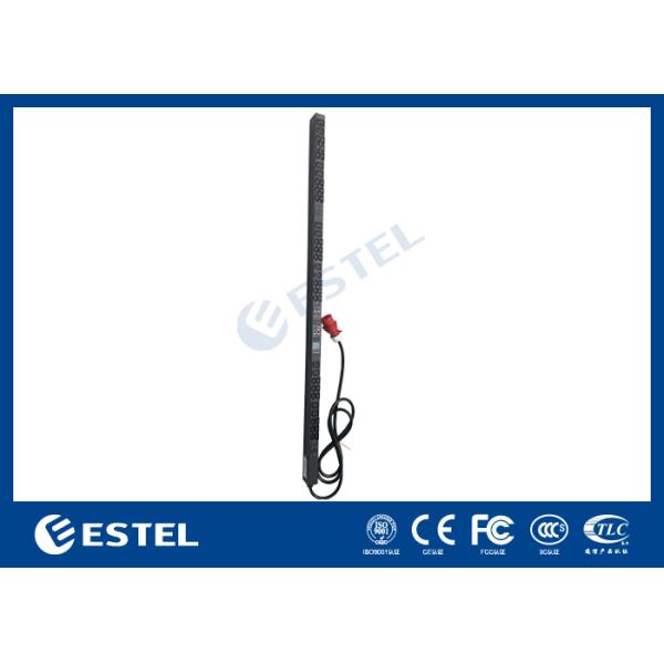 19 Outlets, Intelligent Protocols PDU, Surge Protection, 16A/250V Capacity, and Flat Plug Design for Reliable Server Rack Power Distribution and Equipment Safety.