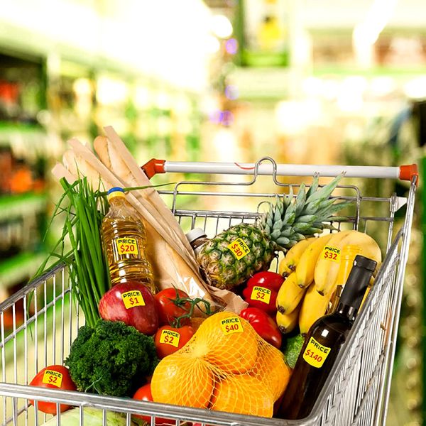 Waterproof Sticker Label Printing Adhesive Round Custom Logo