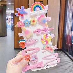 Diy Childrens Hair Accessories Fruit Shape Hair Grips Cartoon Baby For Girls Kids  19 Cm