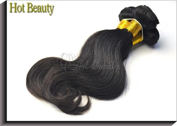 10--30 Inch Thick Hair Nutritious 6a Brazilian Virgin Hair , Color 1b#