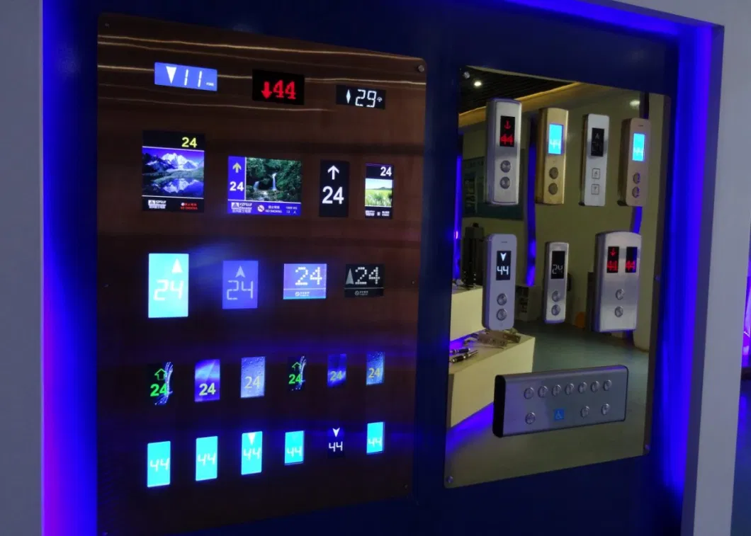 Villa machine roomless fuji 630kg elevator 380v