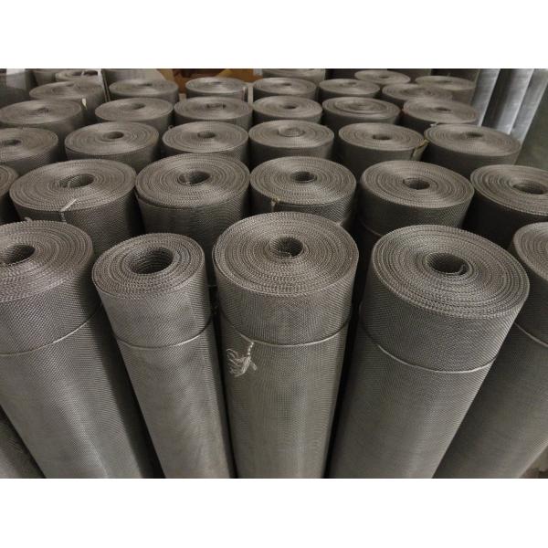 Malla de alambre tejido prensado de acero inoxidable 304 de 12 mallas de 1400 micras