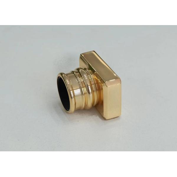 Zinc Alloy T-Shaped Gold Zamak Perfume Caps For Personalized Fragrance Packaging