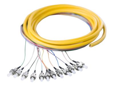 OM3 FC Optical Fiber Pigtail Cables 12 Core 24 Core for Communication Network