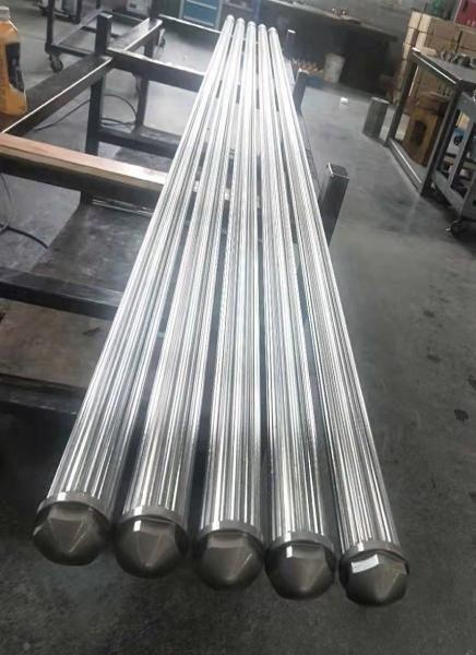 Involute Spline Shaft , Plastic Extruder Parts for Plastic Industry