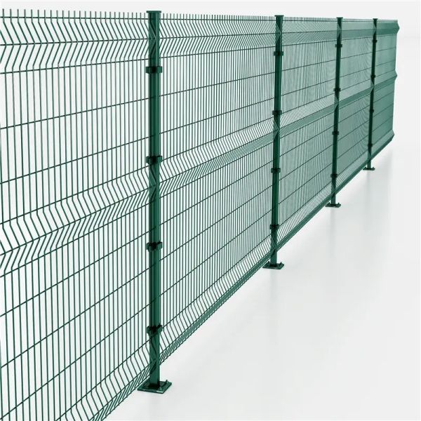 Curved Welded Wire Mesh 3D Bending Fence Residential Farm Fence