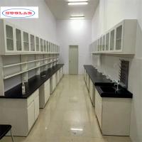 Casos de laboratório de laboratório de banco de química branca personalizáveis para requisitos específicos