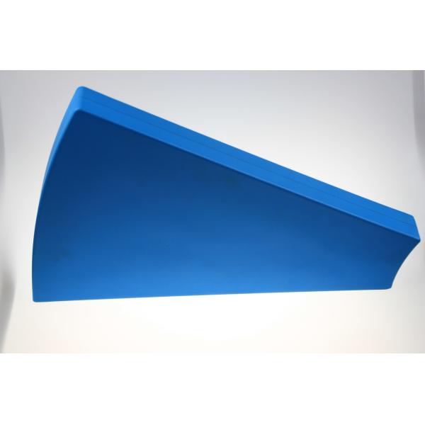 Custom Iron Coated Integral Skin Polyurethane Foam Flap Barrier Wings Gate