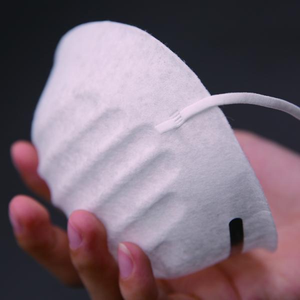 2 Layer N95 Face Mask , Anti Air Pollution Disposable Dust Mask 8100