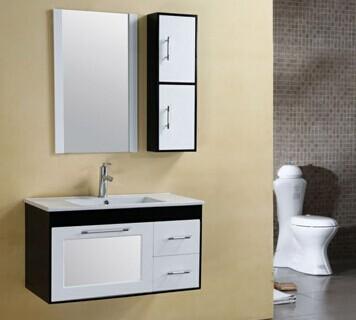 hot sale bathroom cabinet,High glossy PVC bathroom cabinet,wall mounted vanity