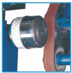 The Functional Operation Of The Double-headed External Abrasive Sander Of High-efficiency Cookware Equipment