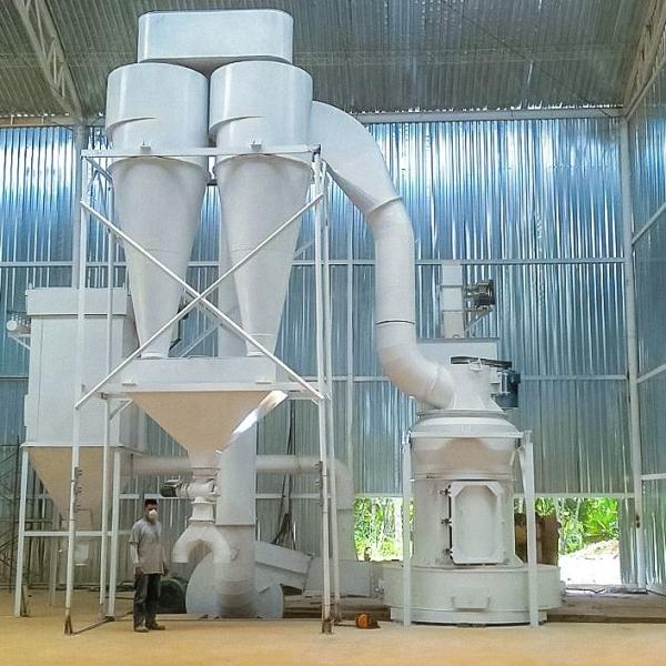 1 TPH Limestone Caco3 Mica Micro Powder Grinding Mill Raymond 4R