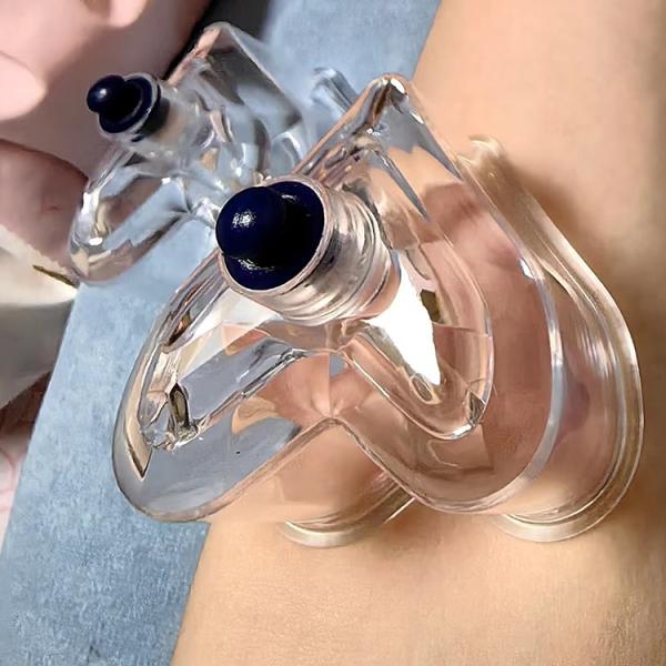 Love Heart Shape 4pcs/set Plastic Hijama Cups Star Cupping Set for Body Massage Therapy