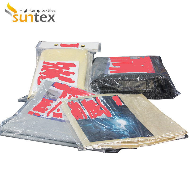 Одеяло огня крена одеяла огня Suntex промышленное и огнезащитное сваривая одеяло