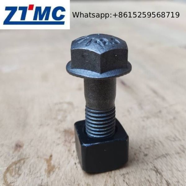 8s9092 12.9 Grade Head Hex Bolt And Nut For E325 Excavator Front Idler