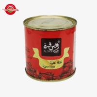 198g de pâte de tomate en conserve, couvercle ouvert dur, pâte de tomate fraîche délicieuse