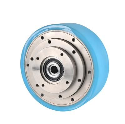 Automated Walking AGV Drive Unit Assembly , Polyurethane AGV Wheel for Hand Pallet Truck