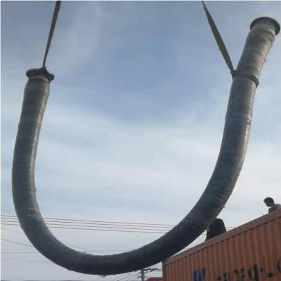 Carga flexível do óleo de Marine Rubber Hose For Crude do tamanho grande resistente