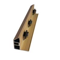 Résistance à la rouille de rails en aluminium AG3 Grille invisible pour balcon et fenêtre