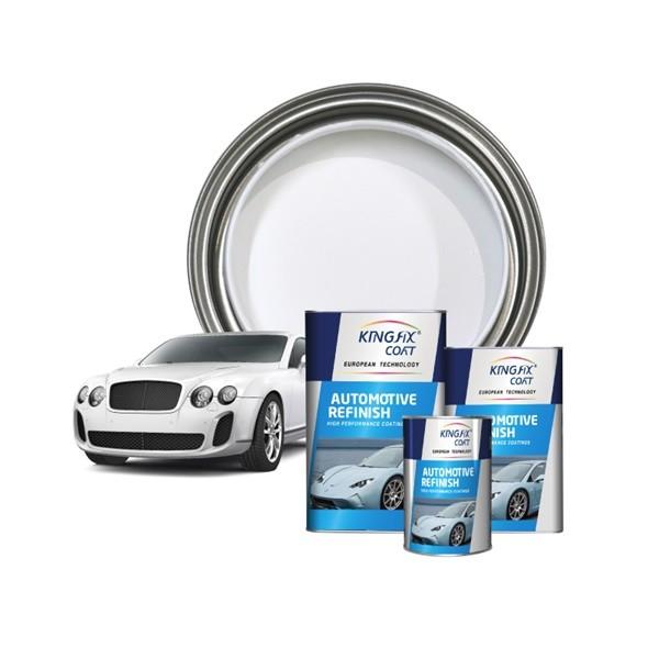 High Solid Liquid Auto Paint Hardener 2K Automotive Spray Paint With Hardener