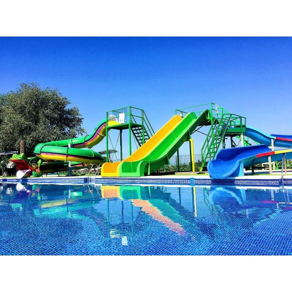 Водный парк для детей Водные игровые оборудования Водные спиральные трубы для детей