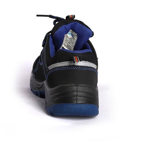 Microfiber Mesh Upper Low Cut Safety Shoes With Electrical Hazard Protection And Breathable Construction