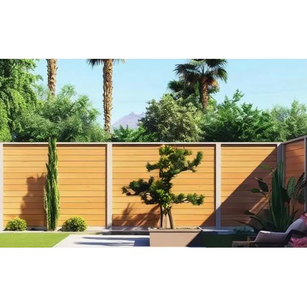 Powder Coating 6063 Modern Aluminum Garden Privacy Fence Panels Profiles for Outdoor Landscaping