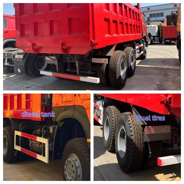 China Supplier Gravel Sand Ore Howo 6x4 Used Dump Truck 10 Wheel 375 Hp Used Dumper Truck