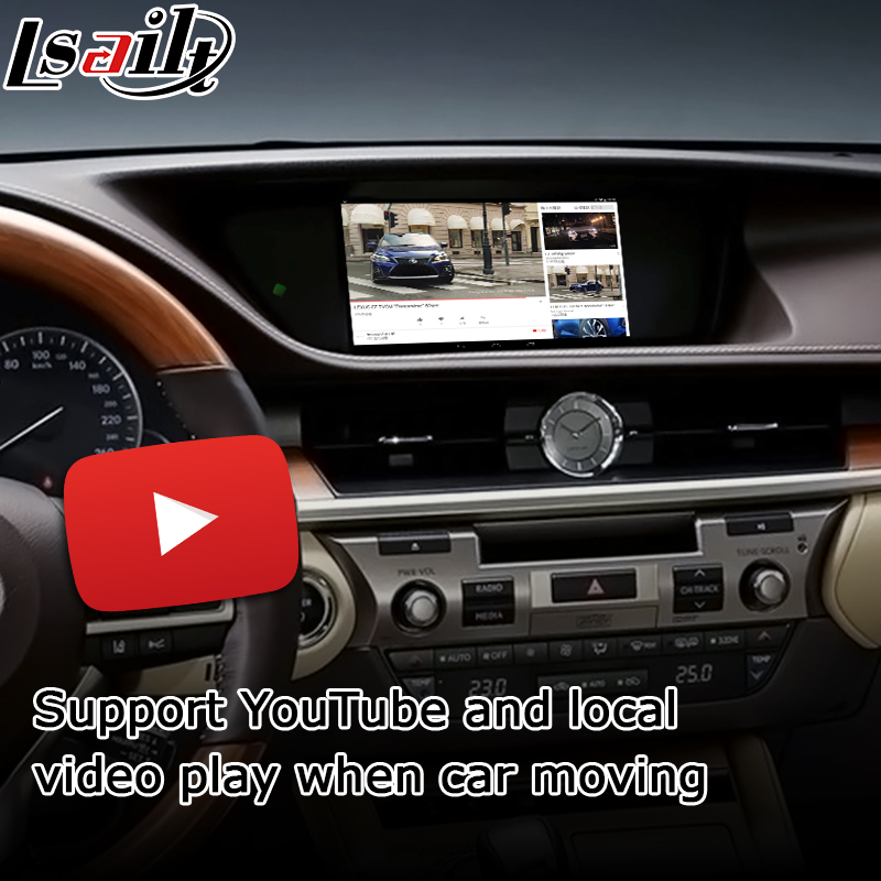 Управление голоса прибора навигации андроида Wifi Bluetooth для Lexus ES350 ES300h 2016