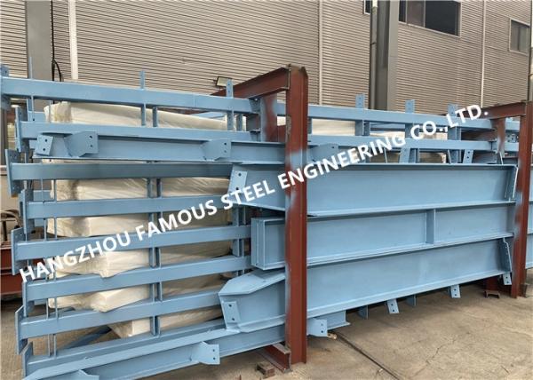 Os EUA Q355b padrão galvanizaram a fabricação de aço da estrutura do fardo