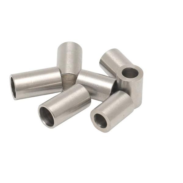 M5 M6 M8 M10 Custom Machining Parts ZINC PLATED Stainless Steel 304 Wear-Resistant Hollow Cylindrical Spacer Sleeve Bushings for Shaft
