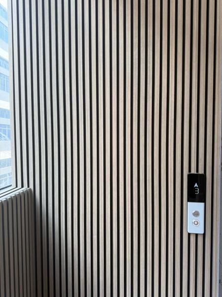 Grooved Acoustic Panel Wood Felt Strip for Wall Ceiling Sound Absorption