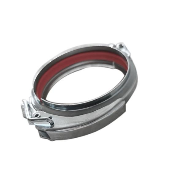 Quick Fit 75mm Galvanized Steel Clamps With Adjustable Lever Lock Latch
