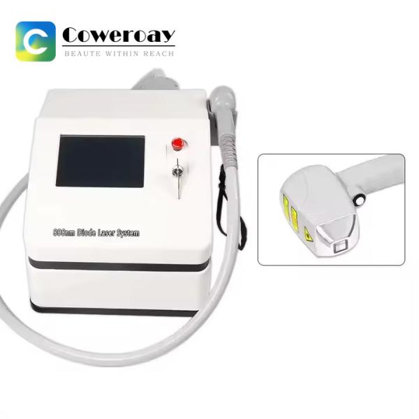 Ice Permanent 808nm Hair Removal Machine 1200W 1-10Hz Adjustable