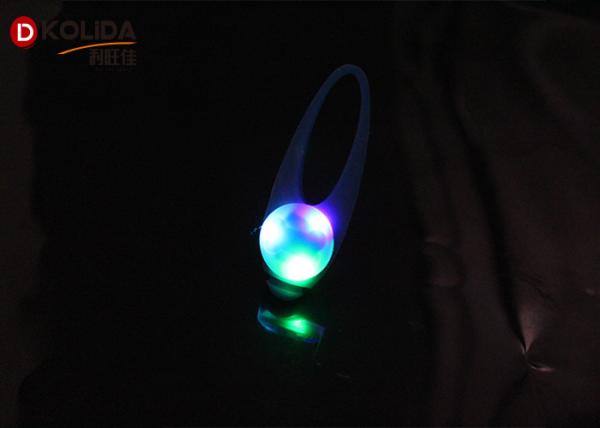 Silicon Pet Dog LED Flashing ID Tag Collar Safety Night Light Pendant for Dogs in Night