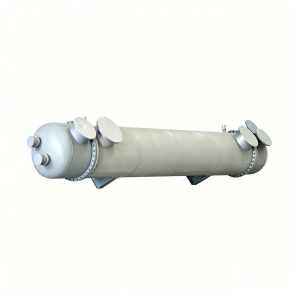 Tailored 320m² Anodic Protection Sulfuric Acid Cooler CD-AP-320 Shell Tube Type