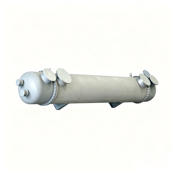 Tailored 320m² Anodic Protection Sulfuric Acid Cooler CD-AP-320 Shell Tube Type 304L 316L Construction